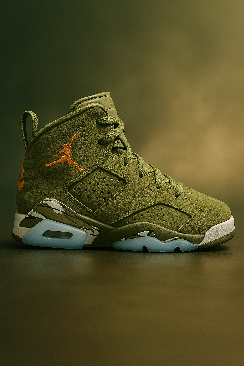Nike Air Jordan MVP PS Sky J Light Olive