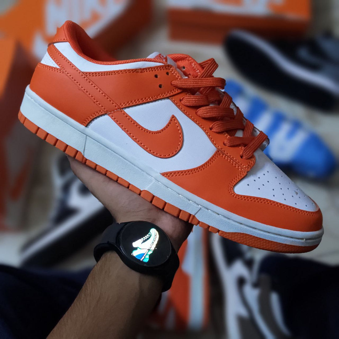 Buy Dunk Low Orange Blaze Retro Sneaker Side Profile