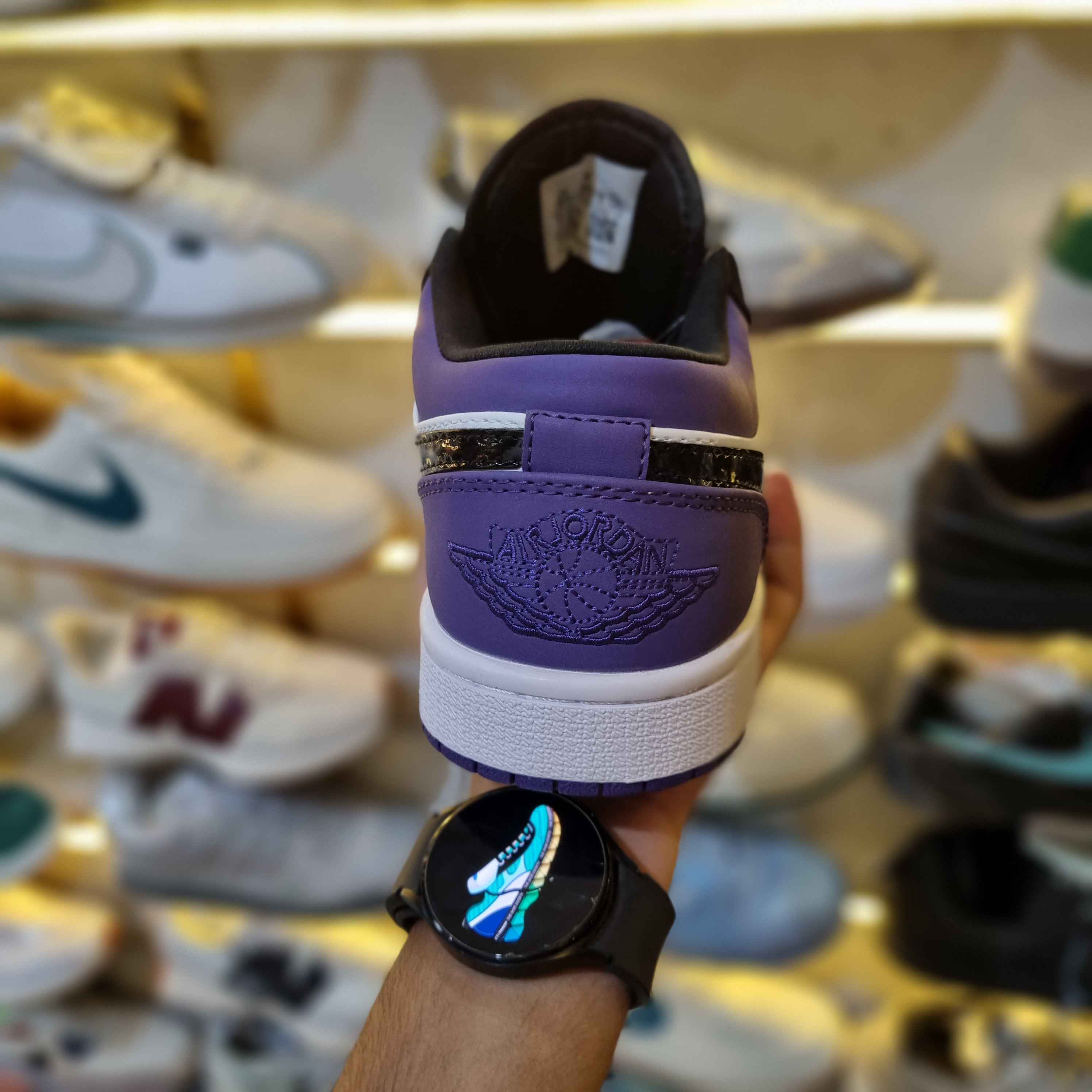 Buy Jordan 1 Low Court Purple Online at Best Price