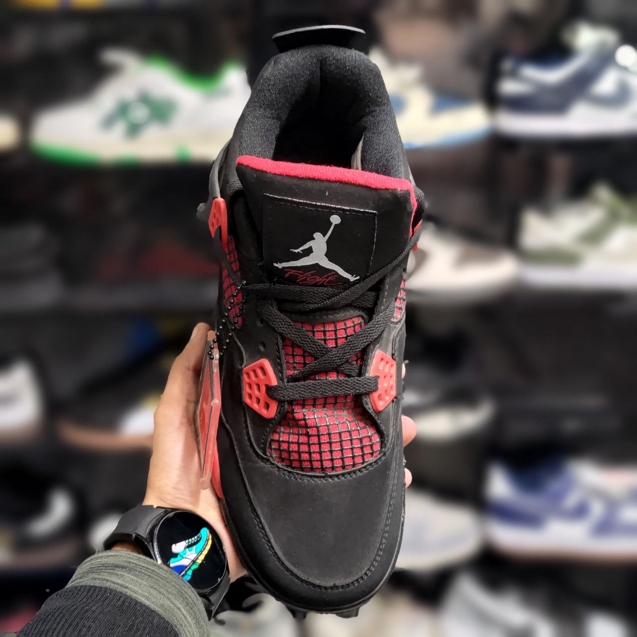 OG Quality Black and Red Thunder 4s