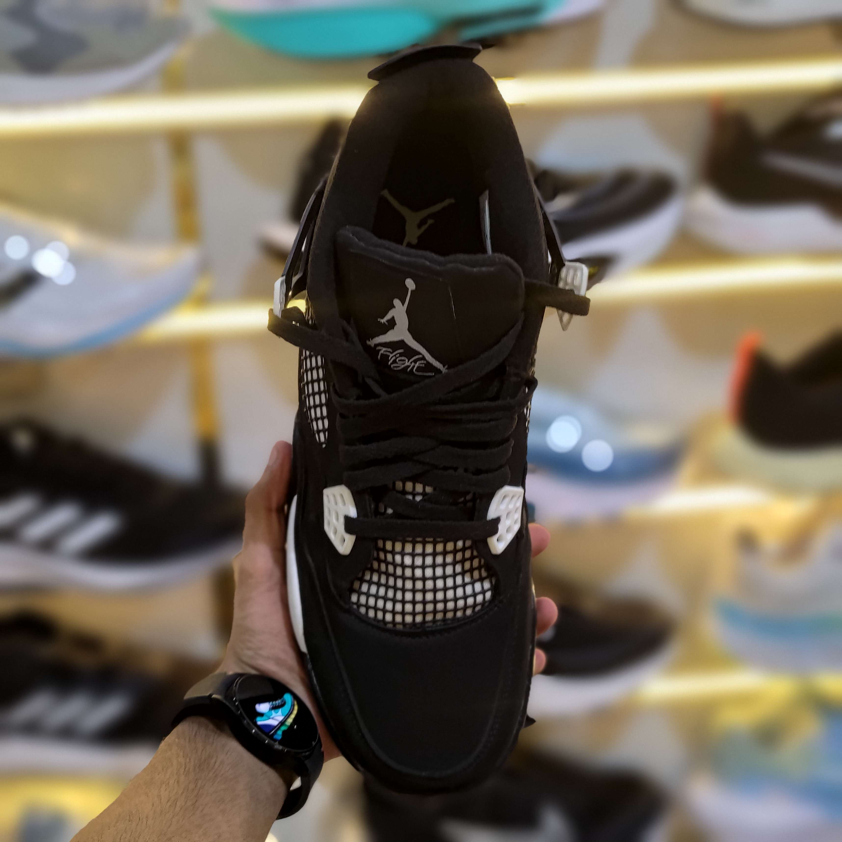 OG Quality Black and White Thunder 4s