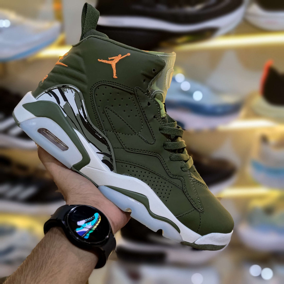 The Shoe Society Exclusive - Jordan MVP Olive Green