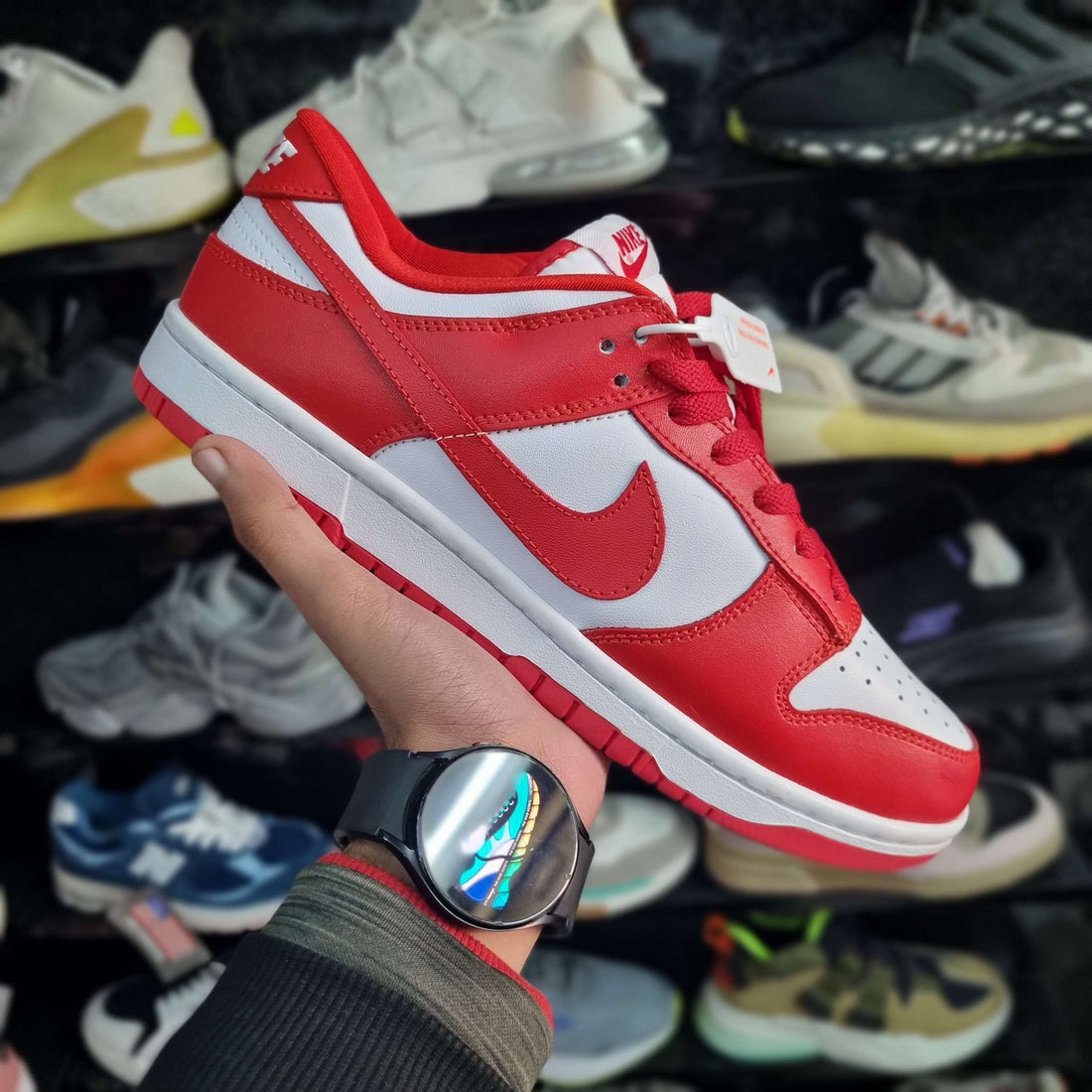 Dunk Low University Red Premium OG Quality Shoes Front View
