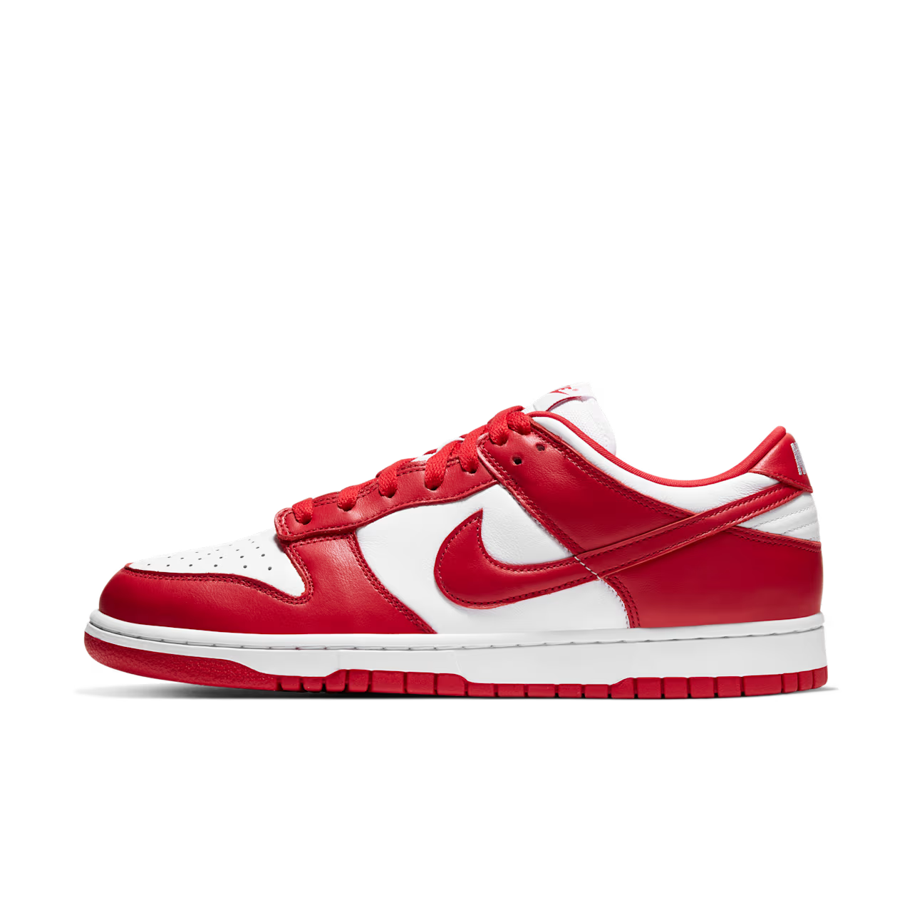 Nike Dunk Low 'White and University Red