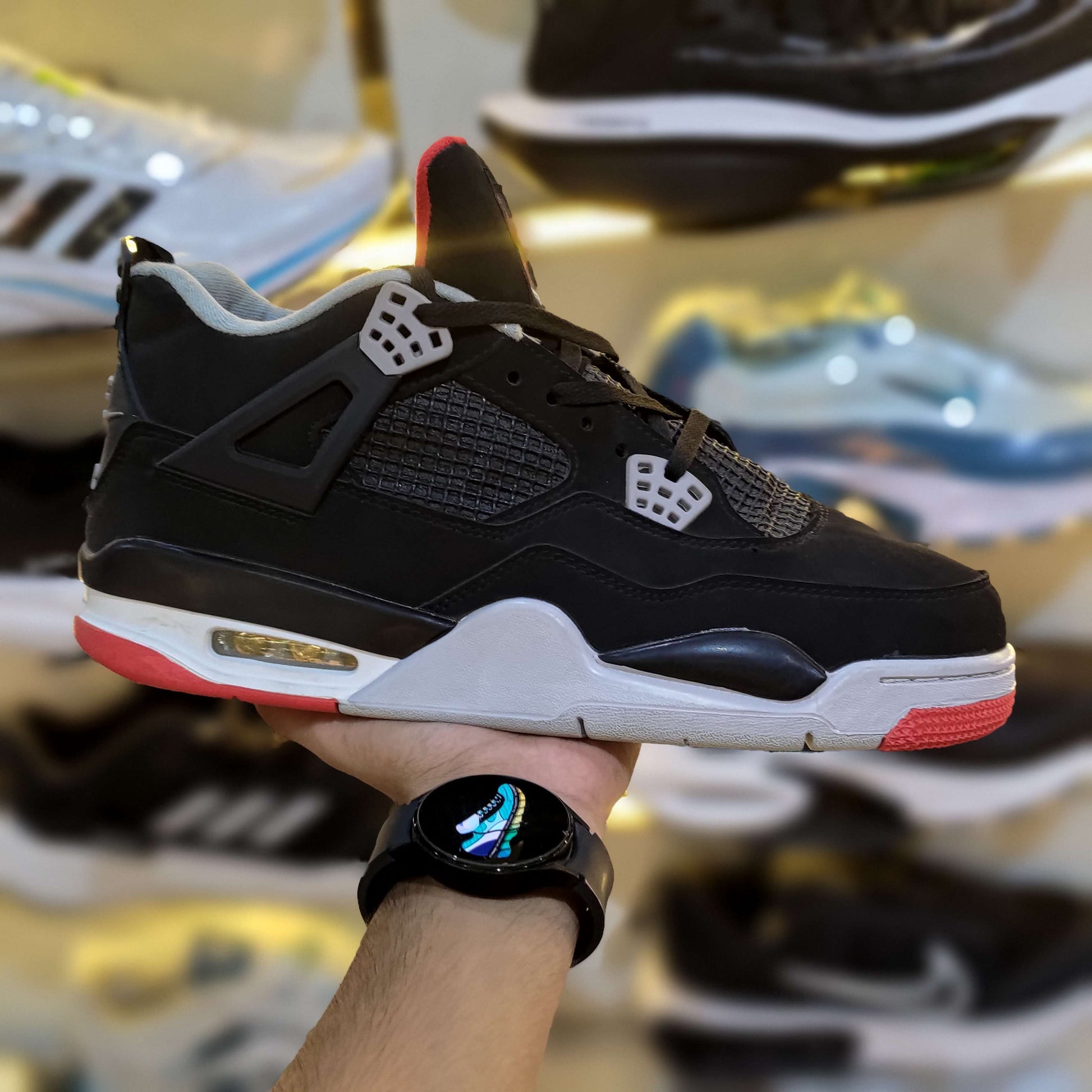 Premium Sneaker Bred 4s Edition - Master Copy