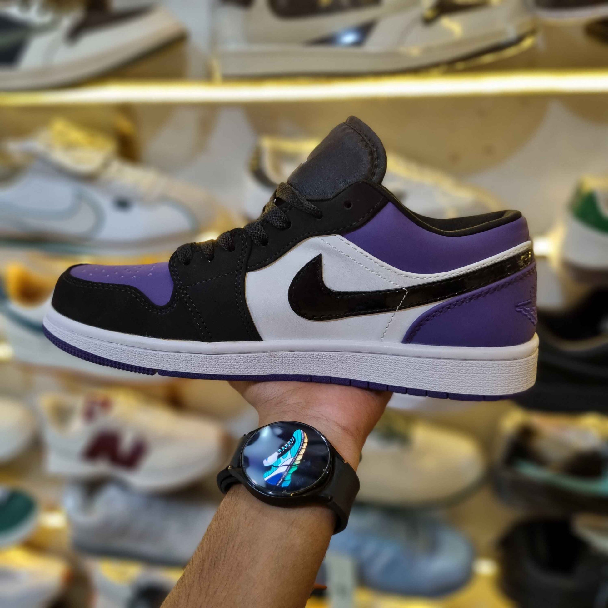Luxury Streetwear Kicks Purple Colorway