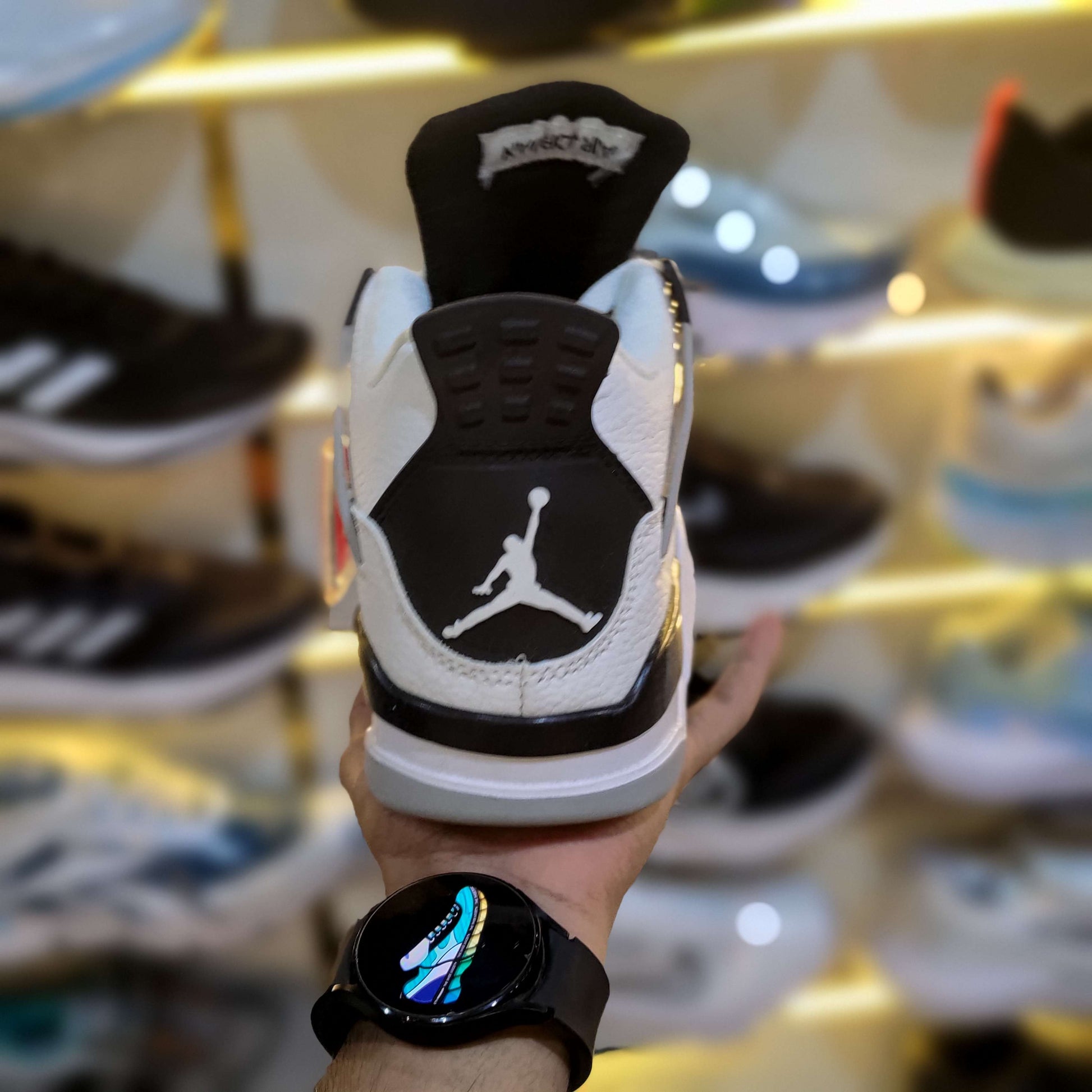 Best Quality First Copy Jordan 4 Military Black