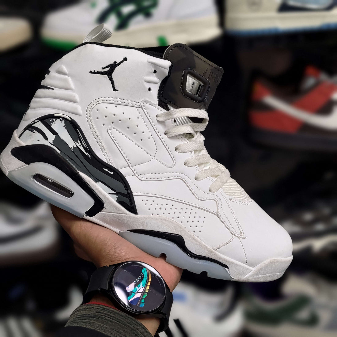 The Shoe Society Exclusive - Jordan MVP White Off Noir