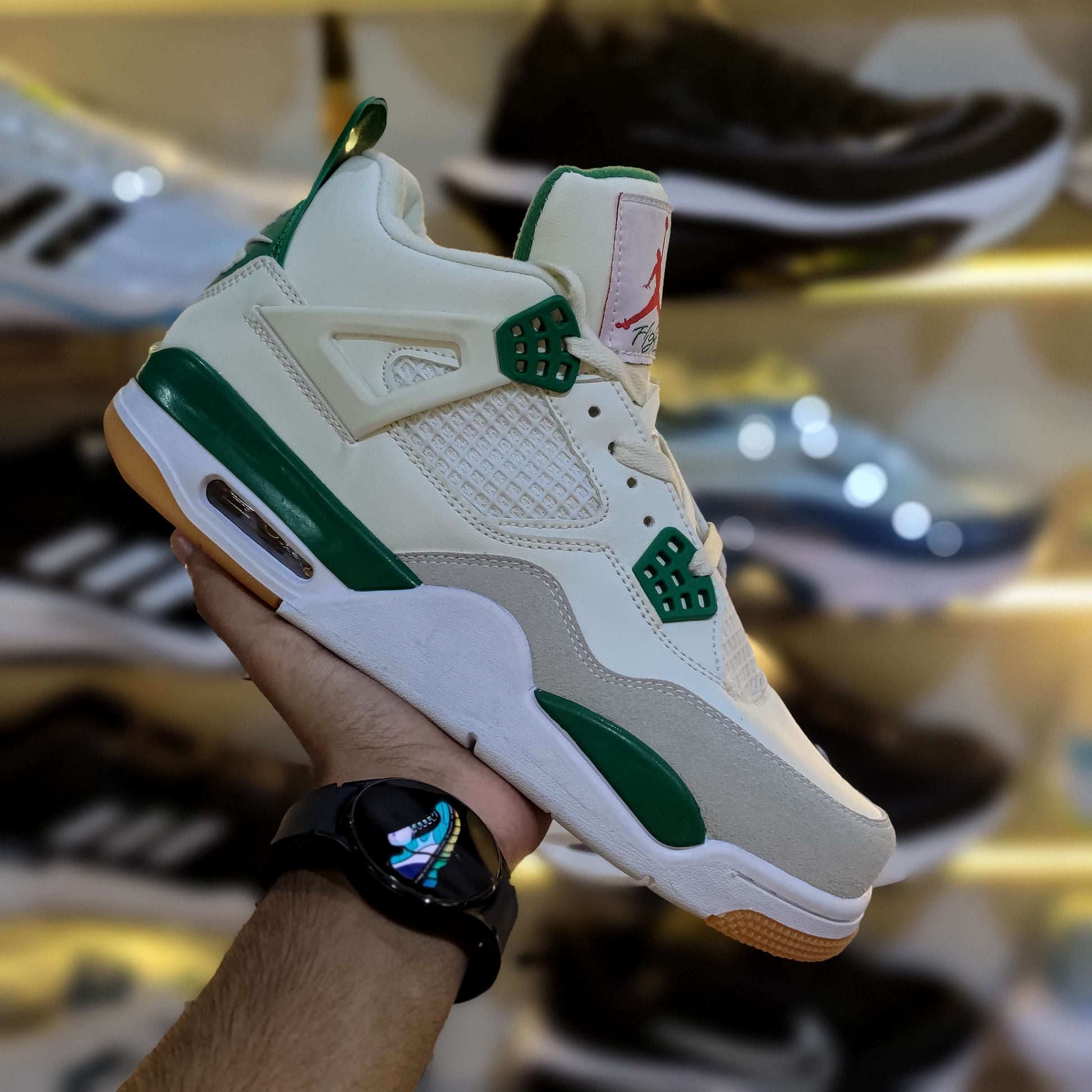 The Shoe Society Exclusive - Jordan 4 SB Pine Green