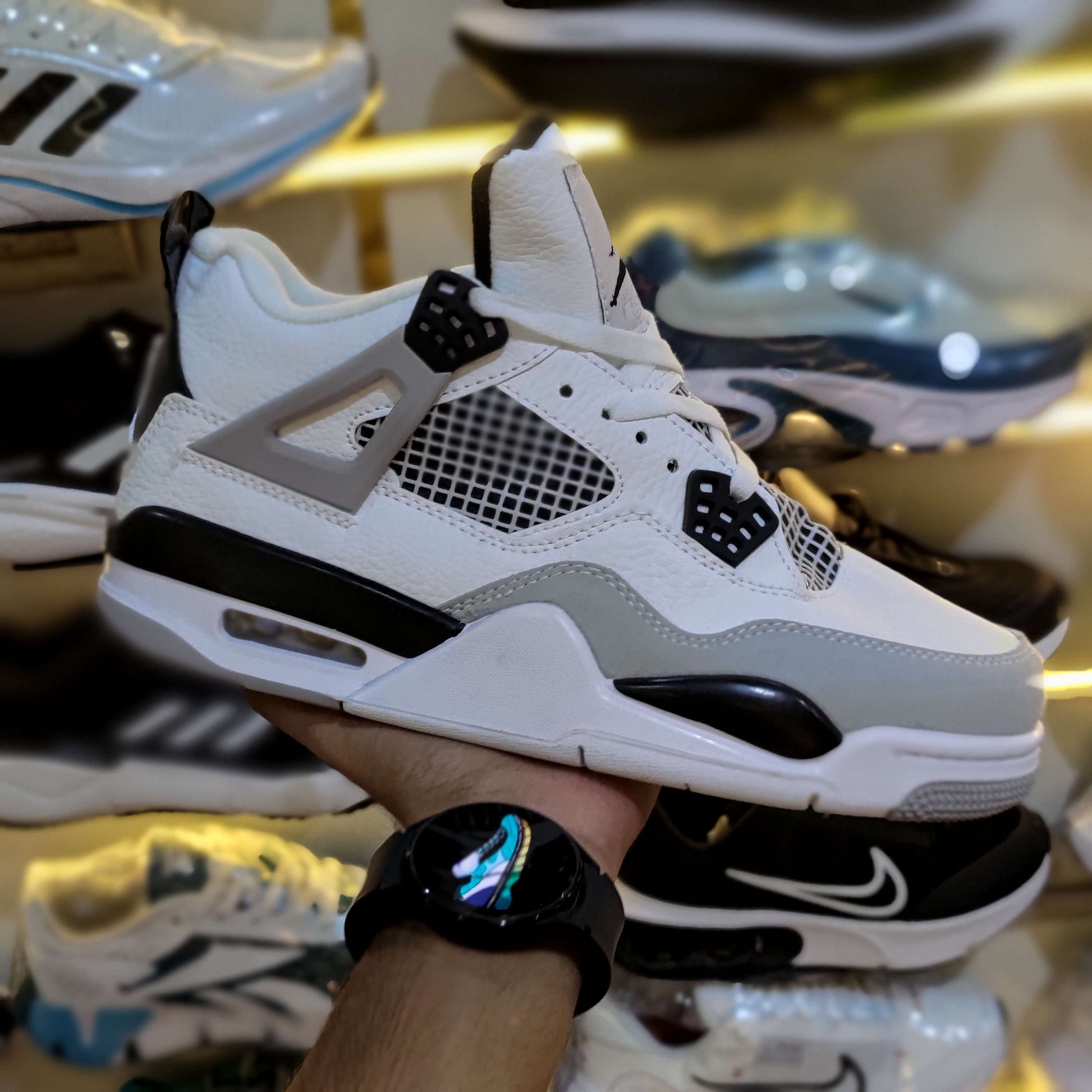 Premium Sneaker Military Black Edition - Master Copy