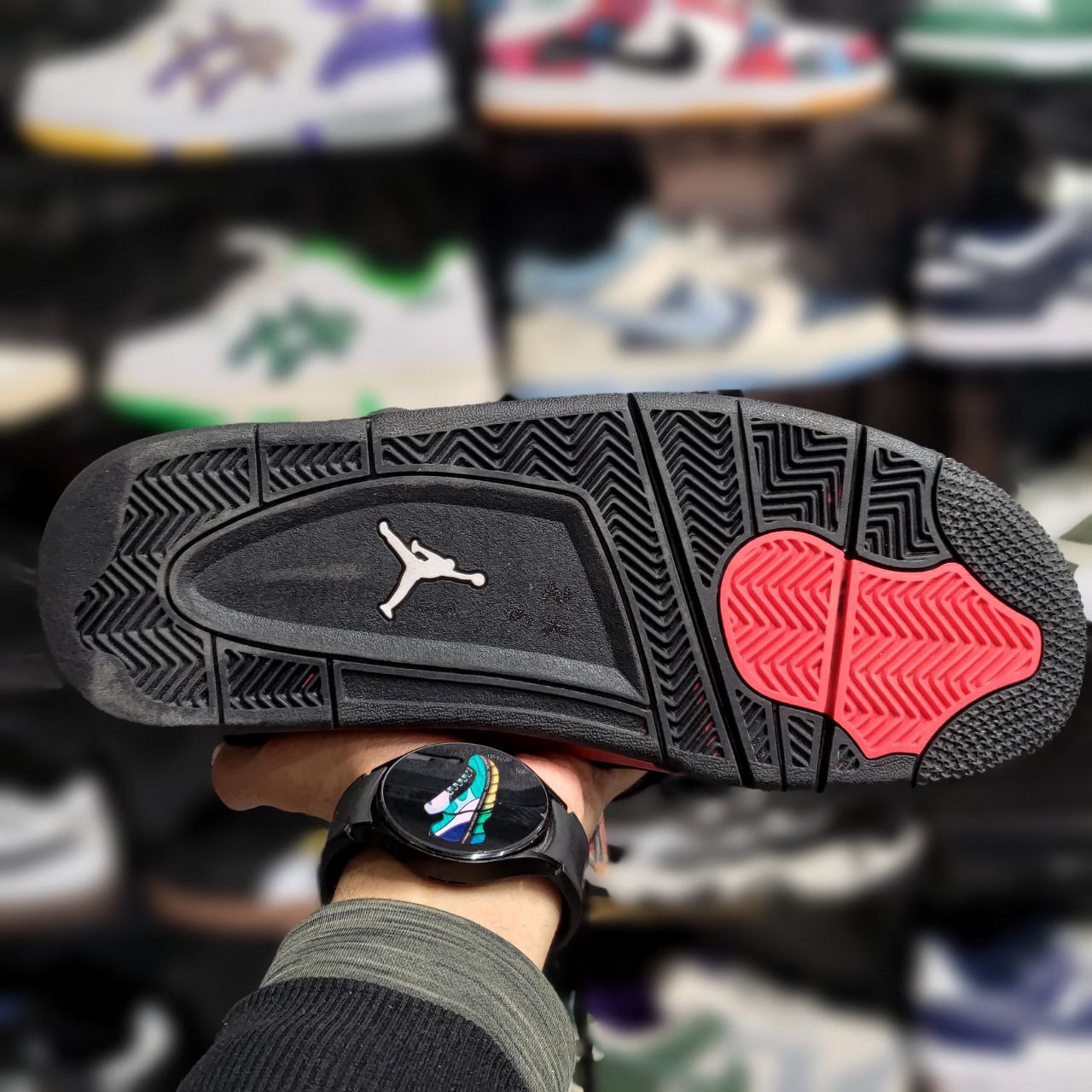 Luxury Streetwear Kicks Black and Crimson Colorway