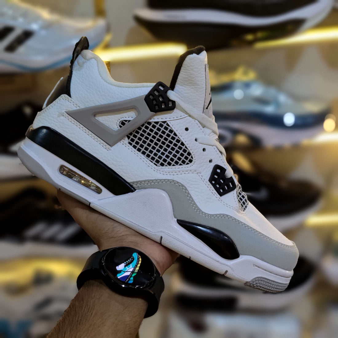 The Shoe Society Exclusive - Jordan 4 Military Black