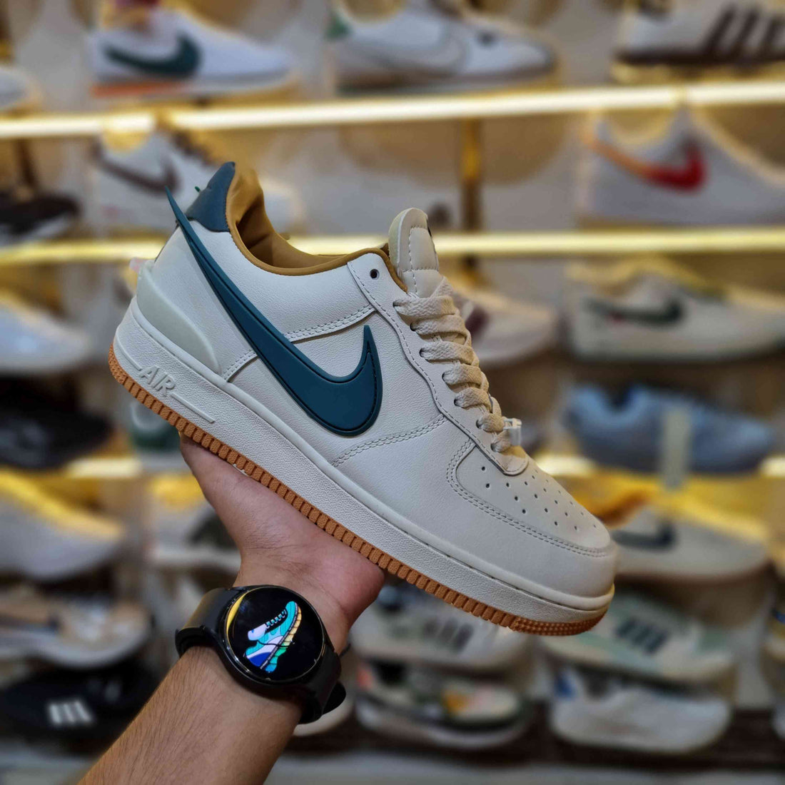 Air Force 1 Ambush Hamawa Premium Sneaker Side Profile - The Shoe Society