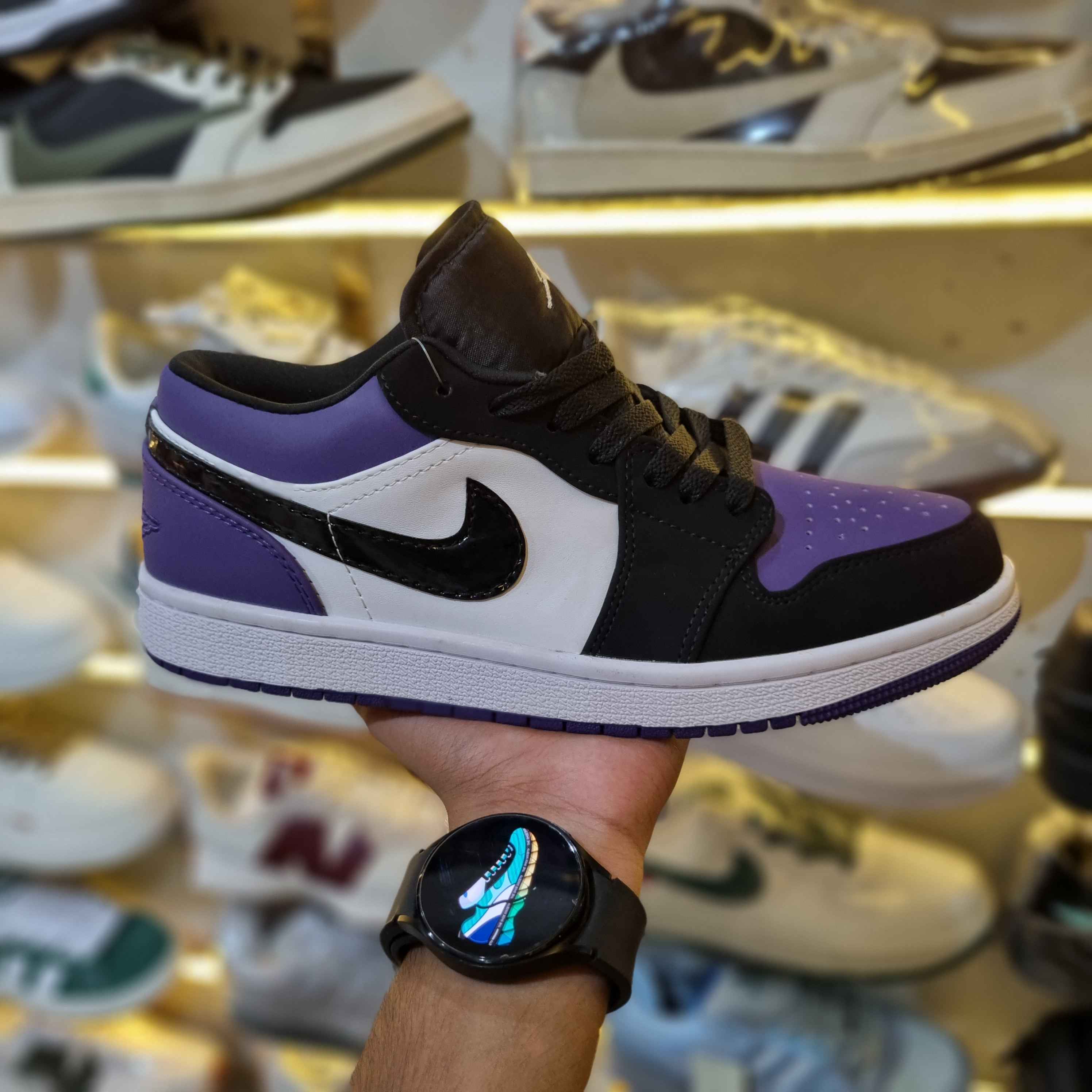 Premium Sneaker Court Purple Edition - Master Copy