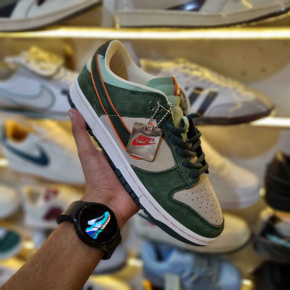 SB Dunk Low Otomo Katsuhiro Premium Sneaker Side Profile - Shoe Society