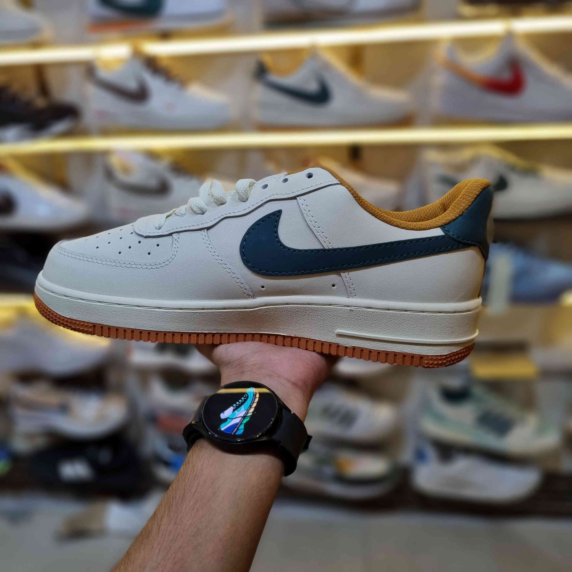 The Shoe Society Exclusive - Air Force 1 Green Gum