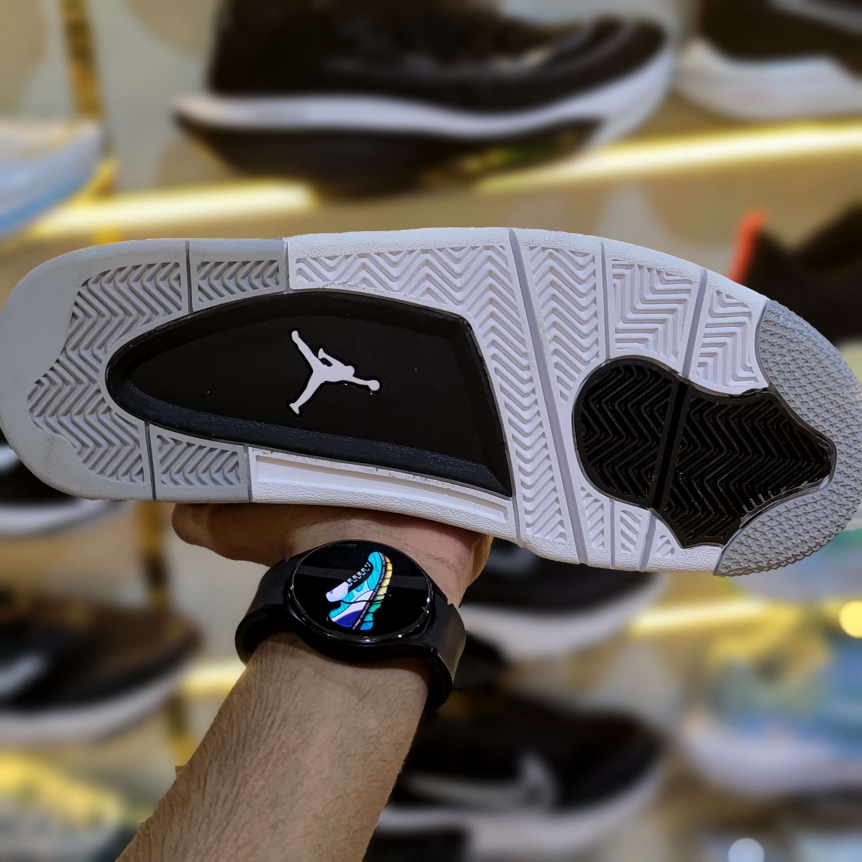 Buy Jordan 4 Retro Military Black Online at Best Price