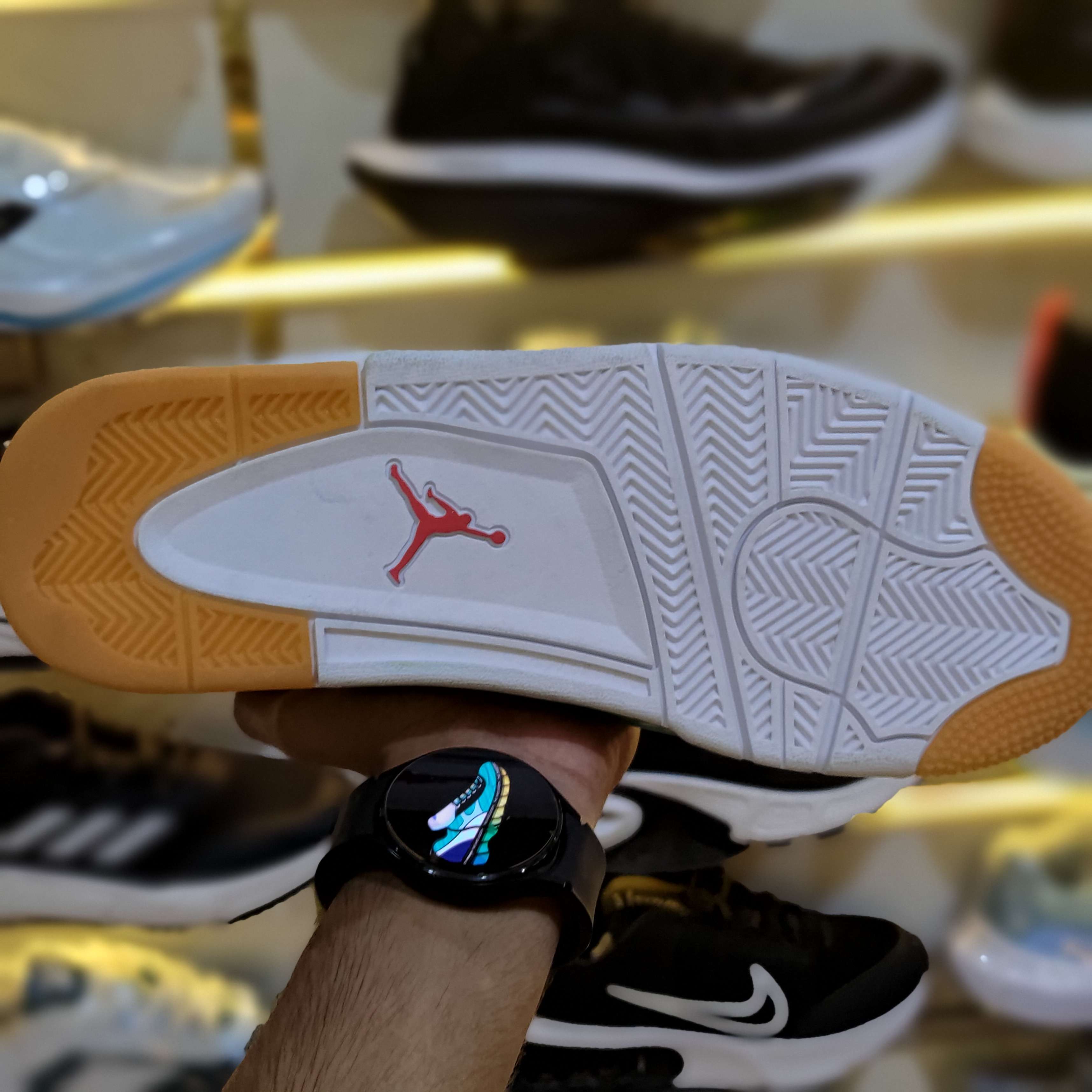 Luxury Streetwear Kicks White Green and Gum Colorway